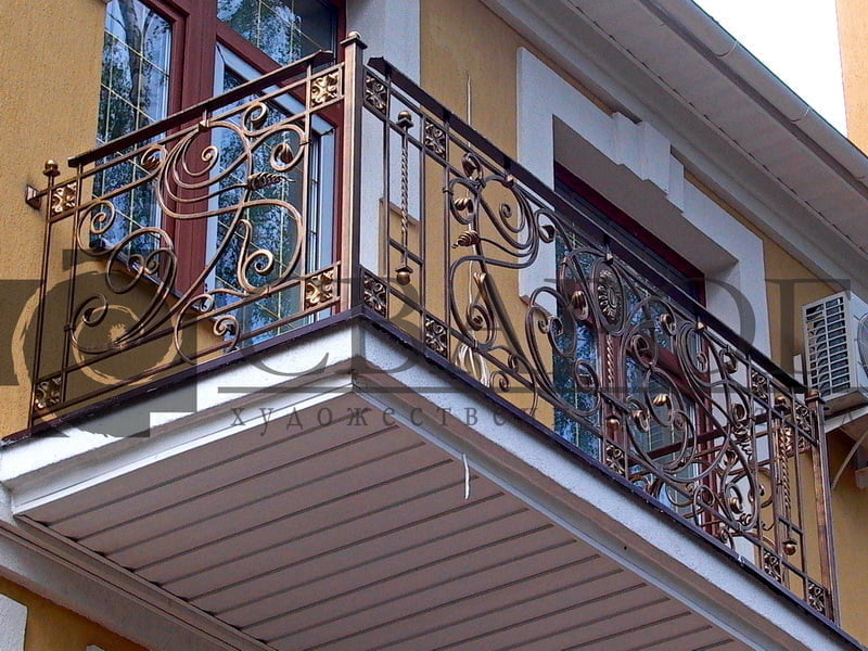 Кованый балкон №14
