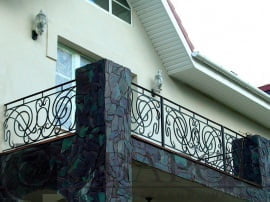 Кованый балкон №63