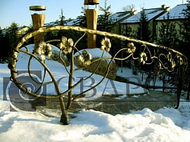 Кованые поручни