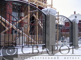 Кованые заборы