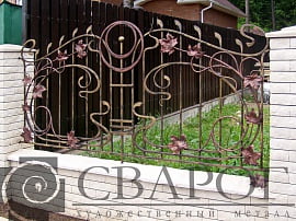 Кованые заборы